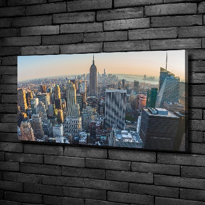 Tableau imprimé sur toile Manhattan NY