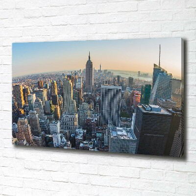 Tableau imprimé sur toile Manhattan NY