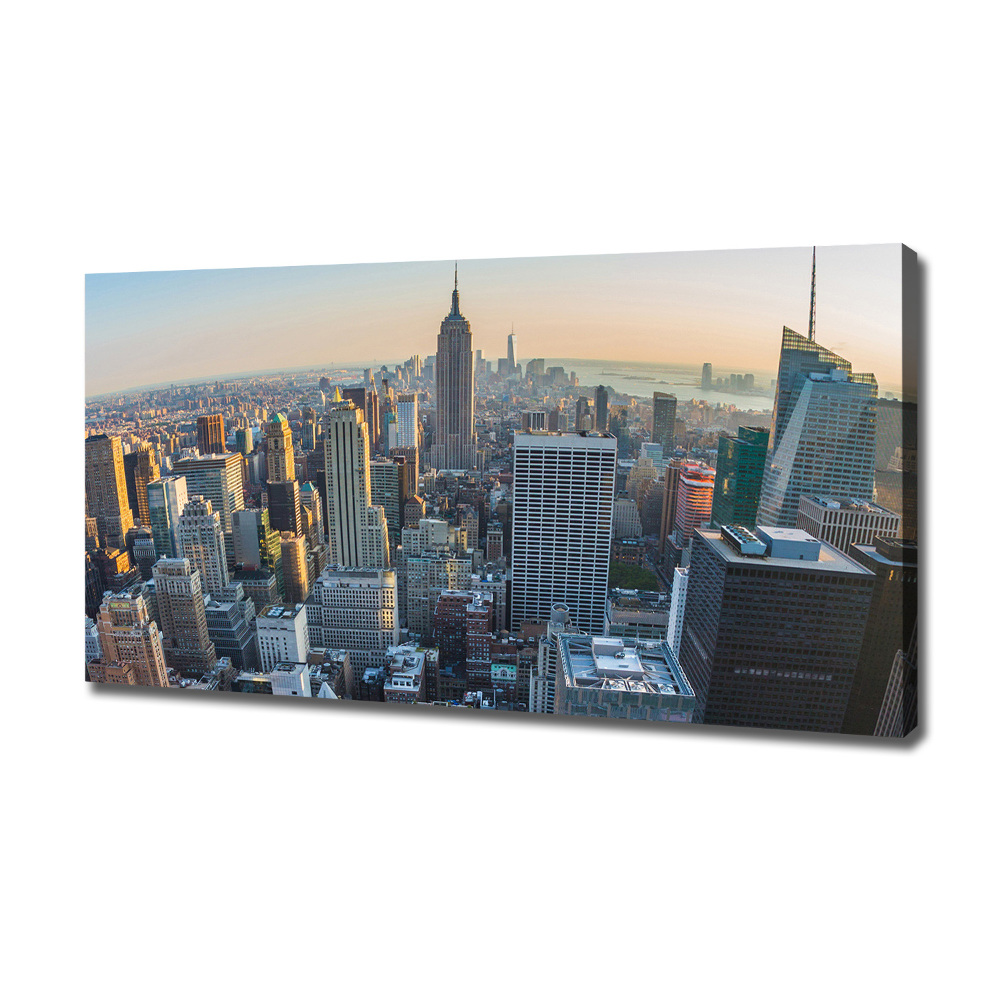 Tableau imprimé sur toile Manhattan NY