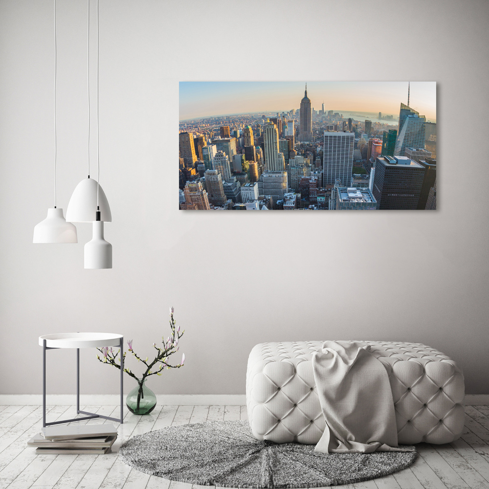 Tableau imprimé sur toile Manhattan NY