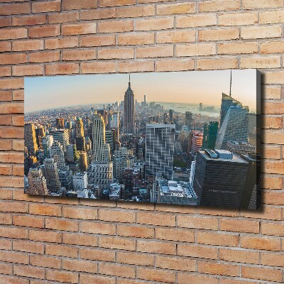 Tableau imprimé sur toile Manhattan NY