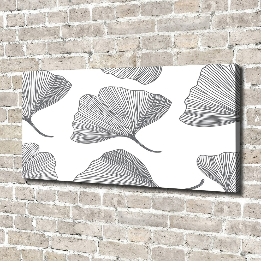 Tableau toile imprimée Ginkgo