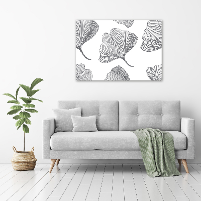 Tableau toile imprimée Ginkgo