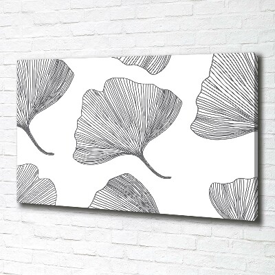 Tableau toile imprimée Ginkgo