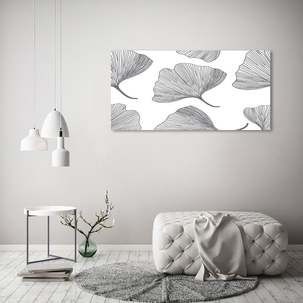 Tableau toile imprimée Ginkgo