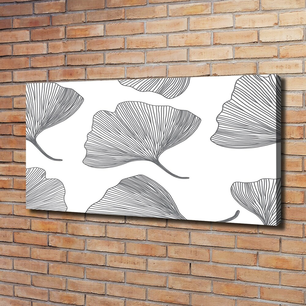 Tableau toile imprimée Ginkgo