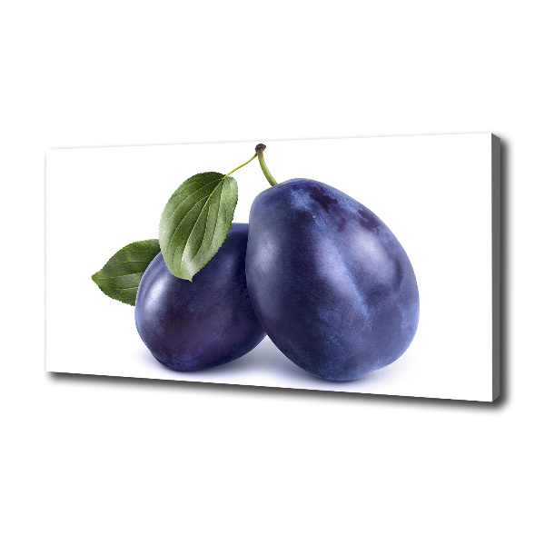 Tableau imprimé sur toile Prunes