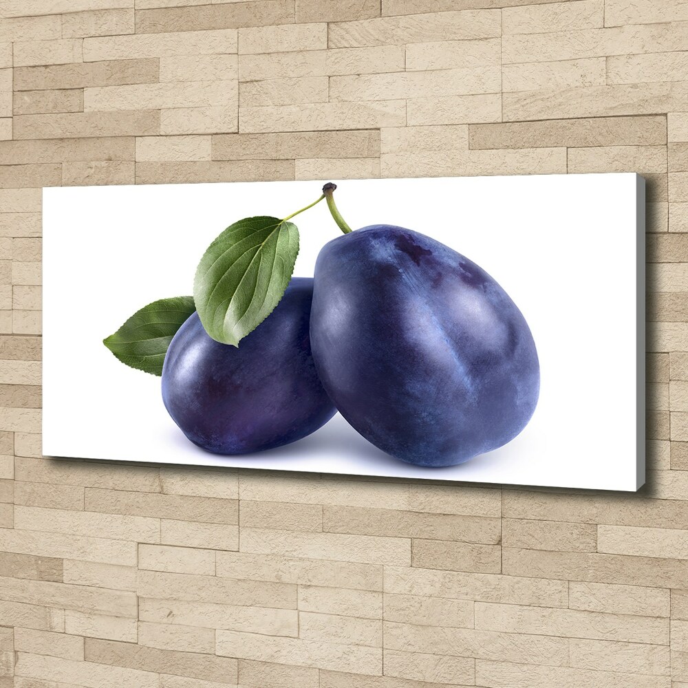 Tableau imprimé sur toile Prunes