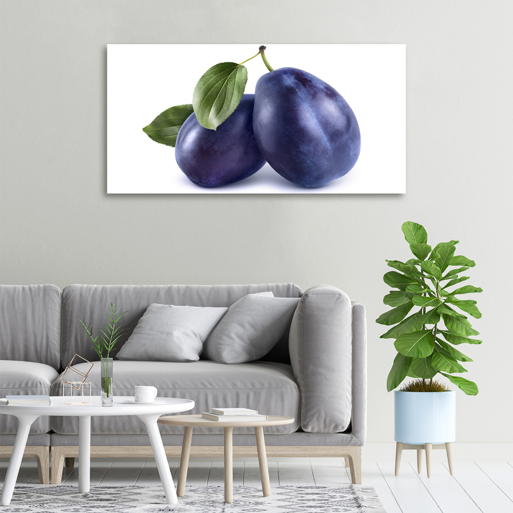 Tableau imprimé sur toile Prunes