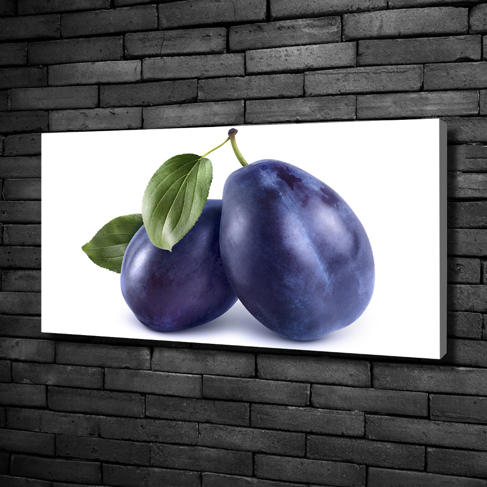 Tableau imprimé sur toile Prunes