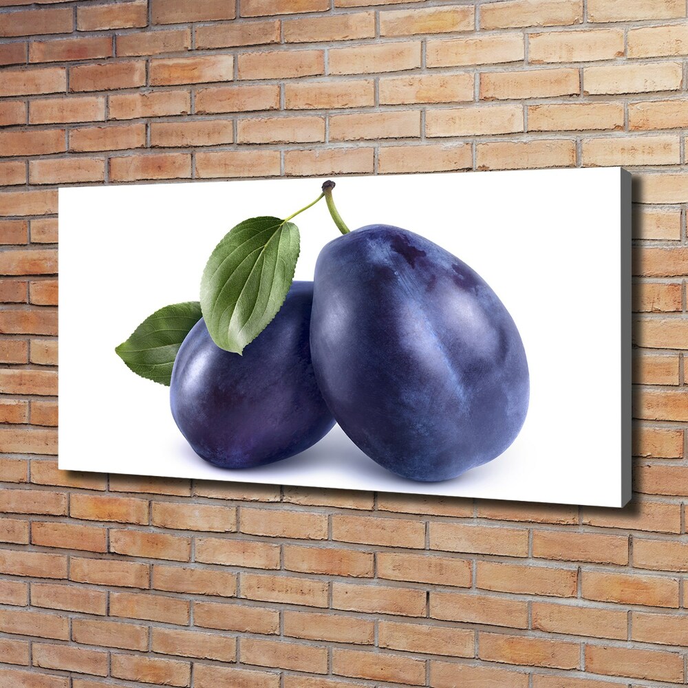 Tableau imprimé sur toile Prunes