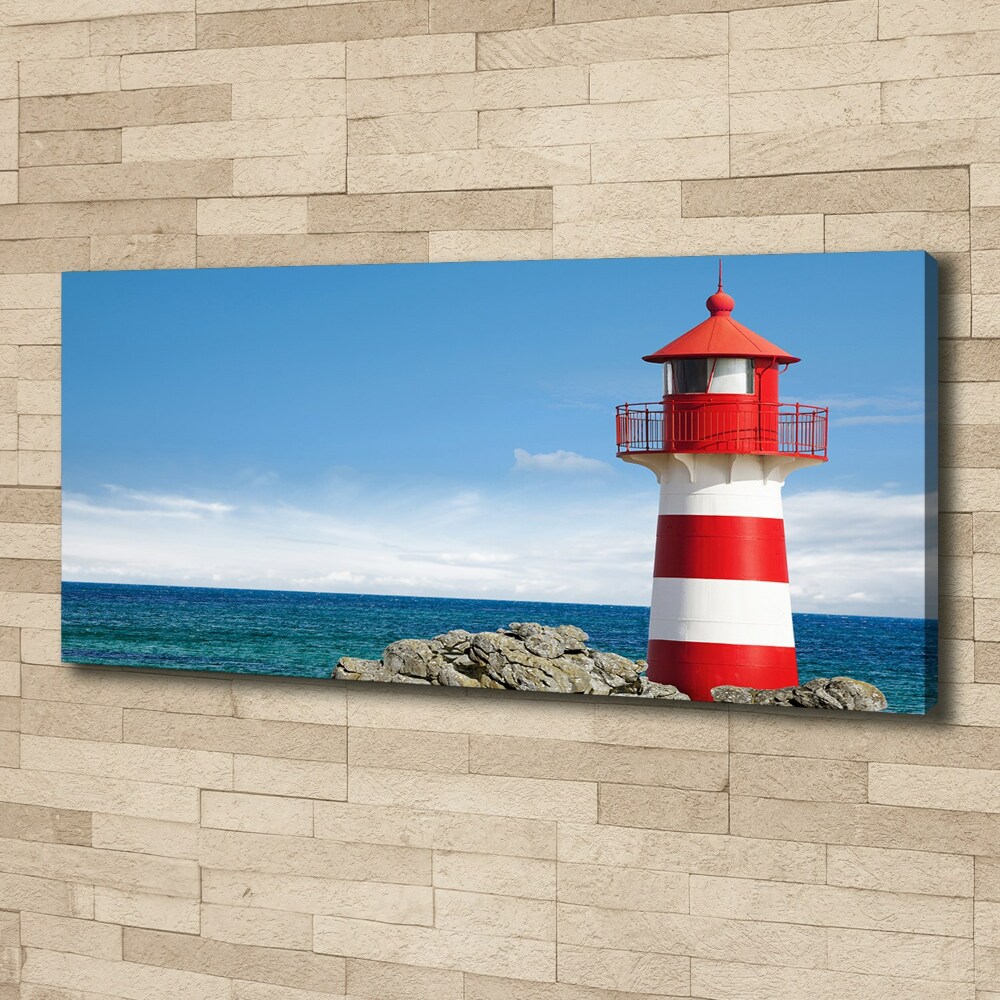 Tableau sur toile Phare