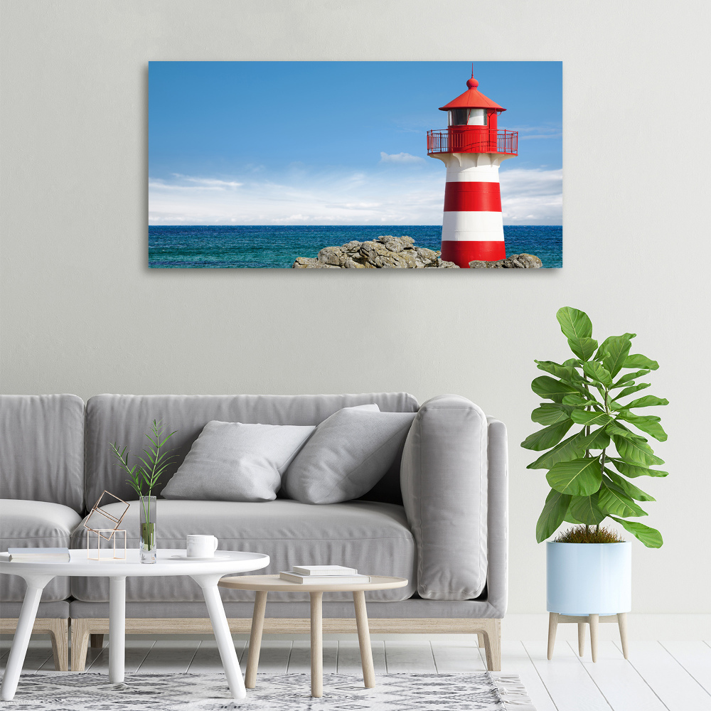 Tableau sur toile Phare