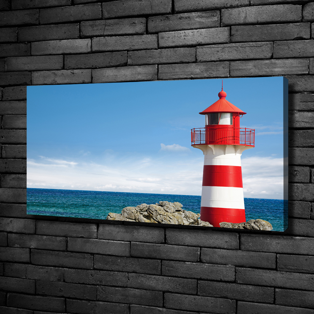 Tableau sur toile Phare