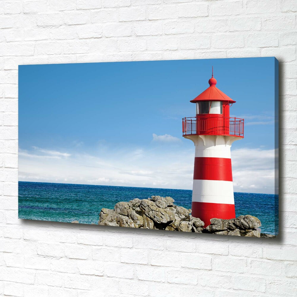 Tableau sur toile Phare