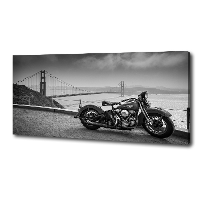 Tableau photo sur toile Moto