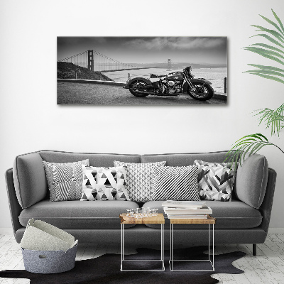 Tableau photo sur toile Moto