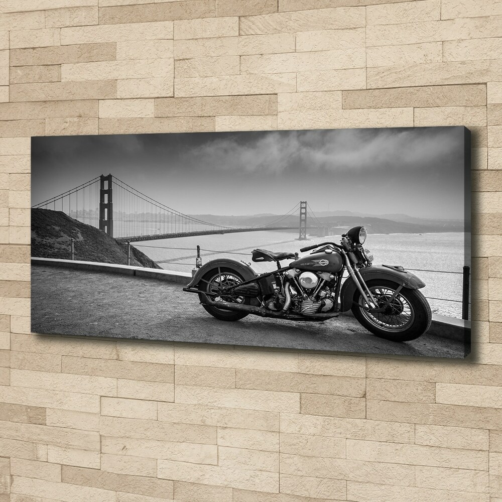 Tableau photo sur toile Moto