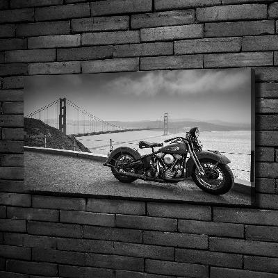 Tableau photo sur toile Moto