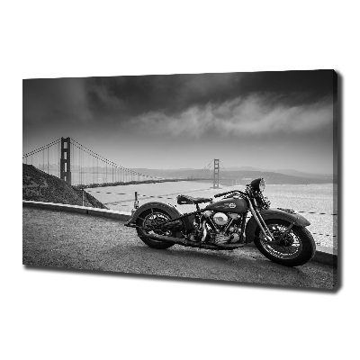 Tableau photo sur toile Moto