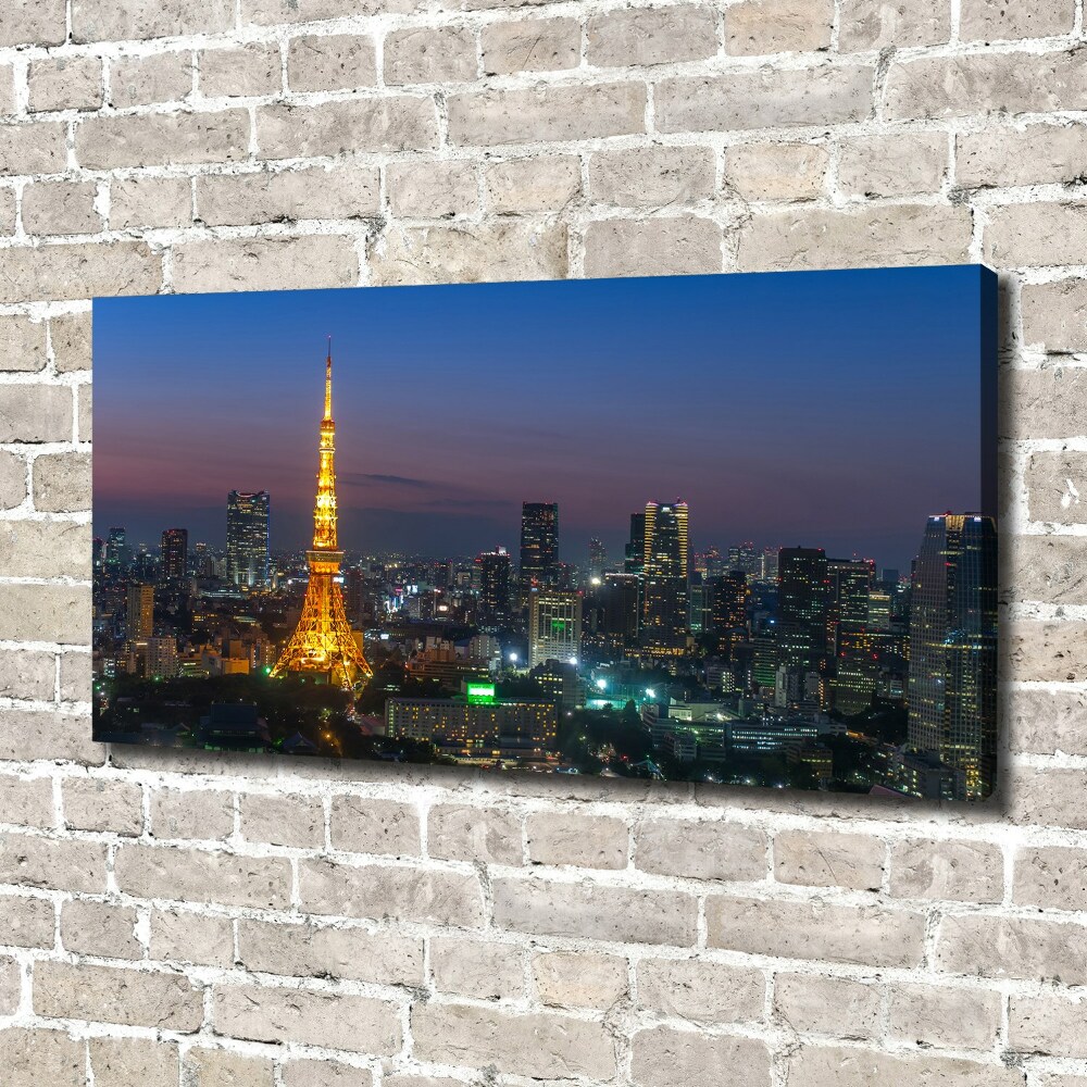 Tableau sur toile Tour de Tokyo