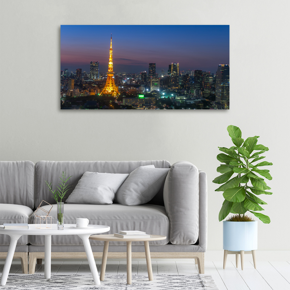 Tableau sur toile Tour de Tokyo