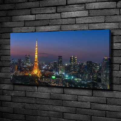 Tableau sur toile Tour de Tokyo