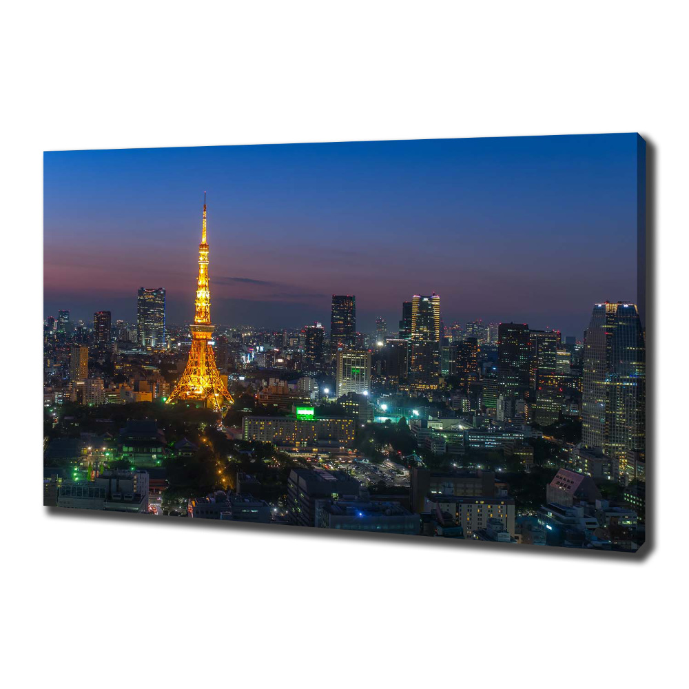 Tableau sur toile Tour de Tokyo