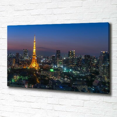 Tableau sur toile Tour de Tokyo