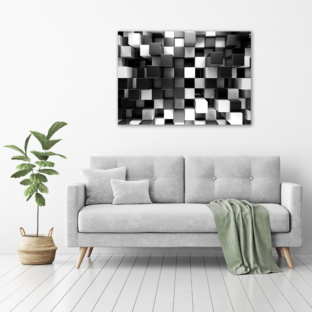 Tableau sur toile Abstraction du cube