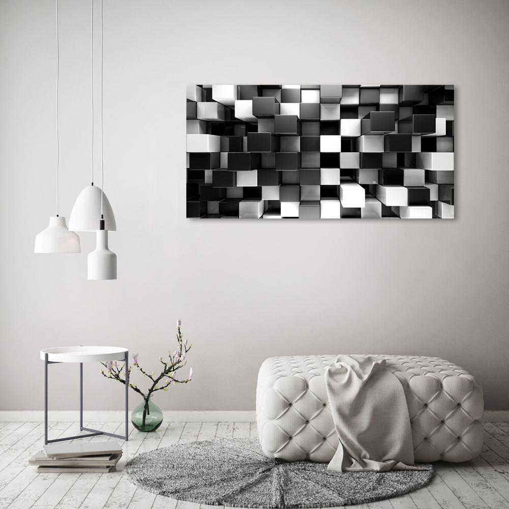 Tableau sur toile Abstraction du cube