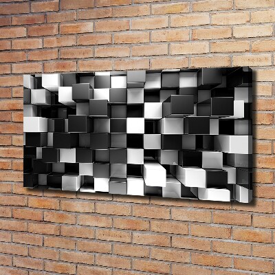 Tableau sur toile Abstraction du cube