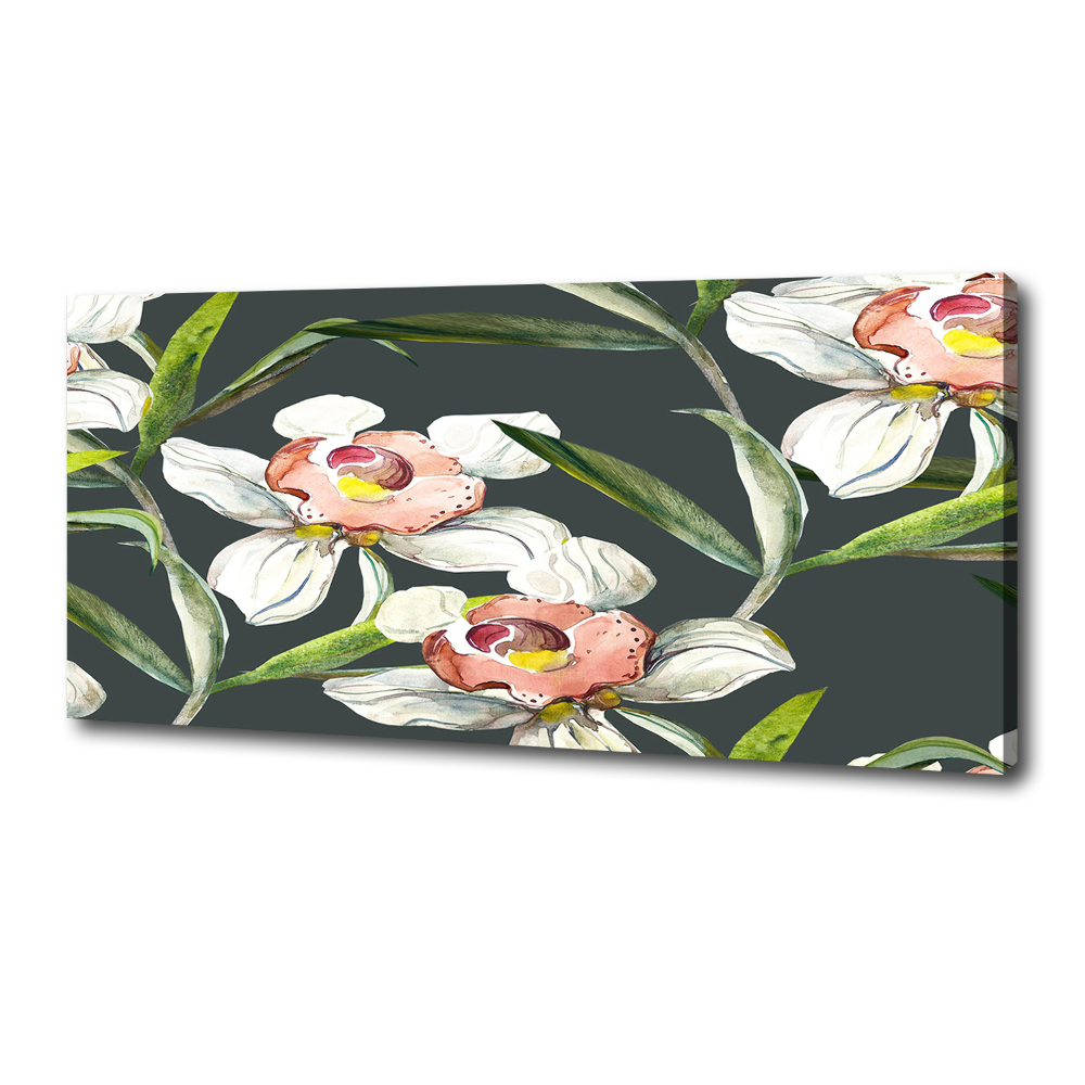 Tableau sur toile Design floral