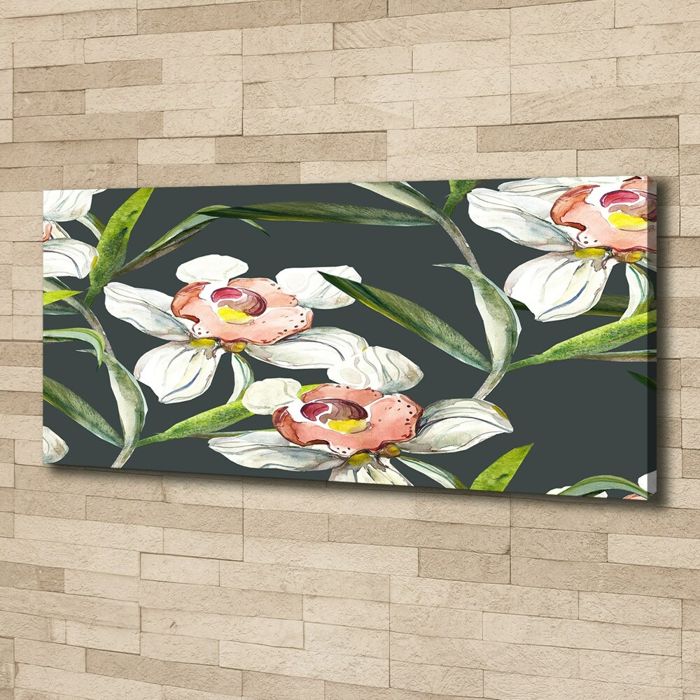 Tableau sur toile Design floral