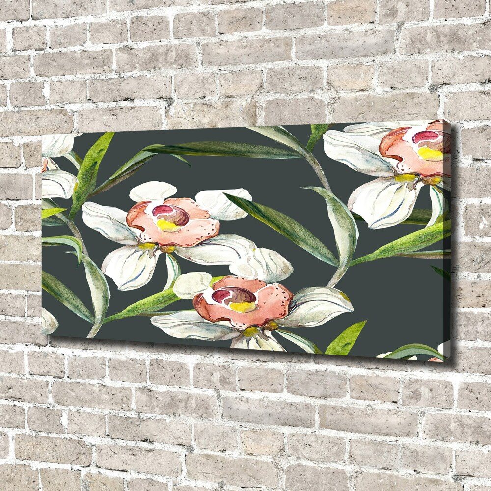 Tableau sur toile Design floral