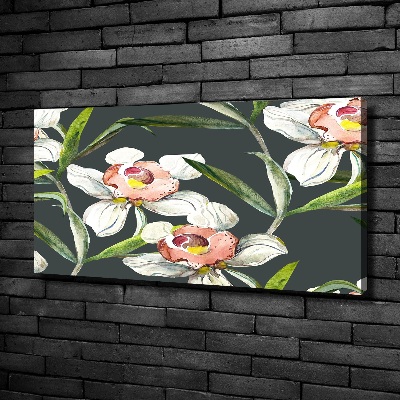 Tableau sur toile Design floral