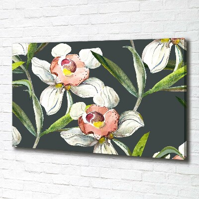 Tableau sur toile Design floral