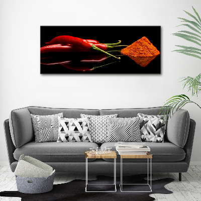 Tableau mural sur toile Piment et cayenne