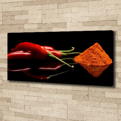 Tableau mural sur toile Piment et cayenne