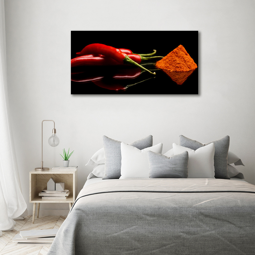 Tableau mural sur toile Piment et cayenne