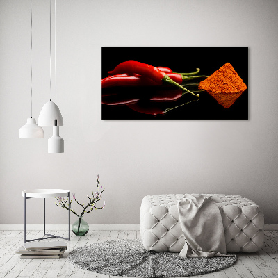 Tableau mural sur toile Piment et cayenne