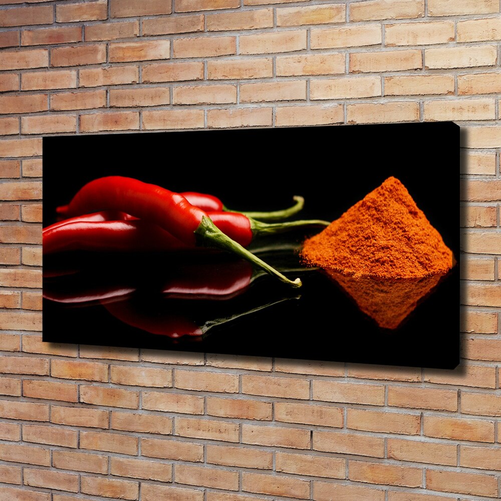 Tableau mural sur toile Piment et cayenne