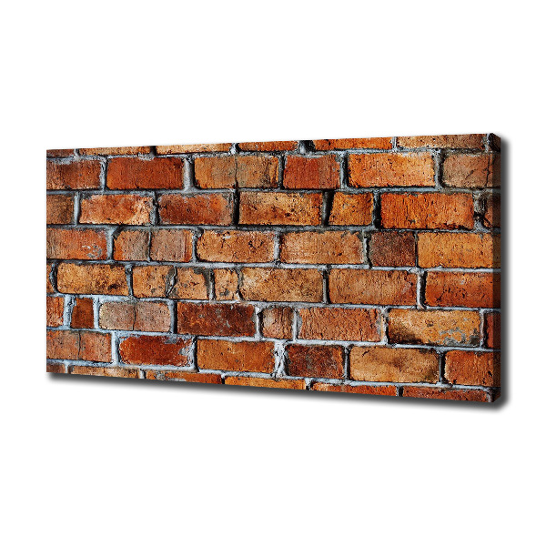 Tableau imprimé sur toile Mur de briques