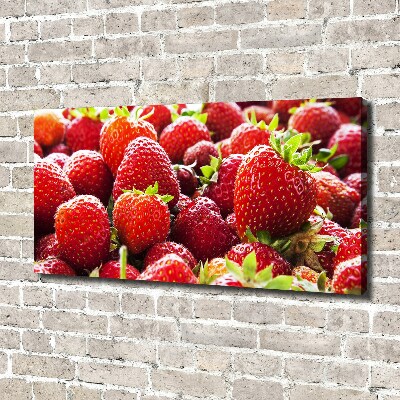 Tableau sur toile Fraises