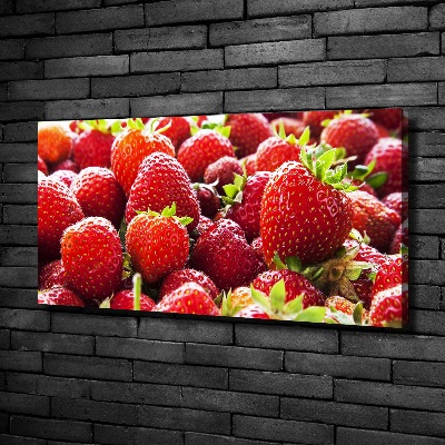 Tableau sur toile Fraises