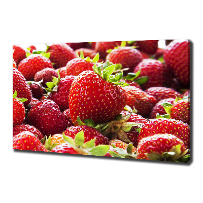 Tableau sur toile Fraises