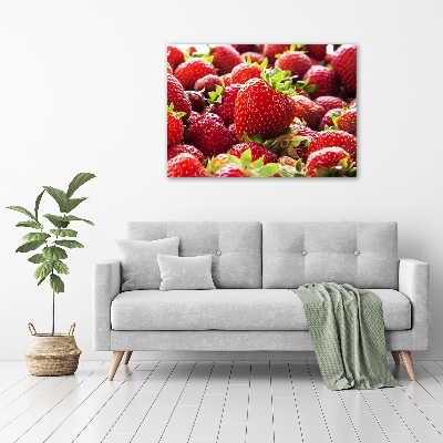 Tableau sur toile Fraises