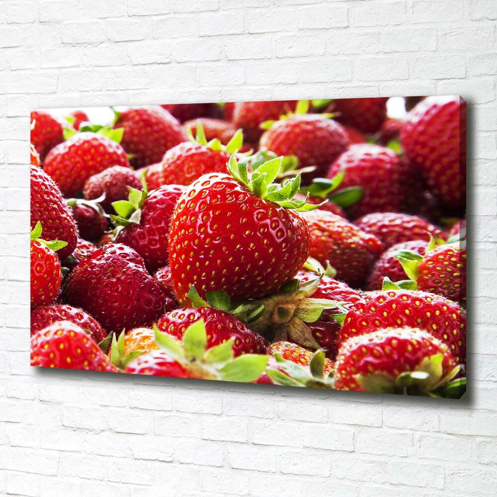 Tableau sur toile Fraises