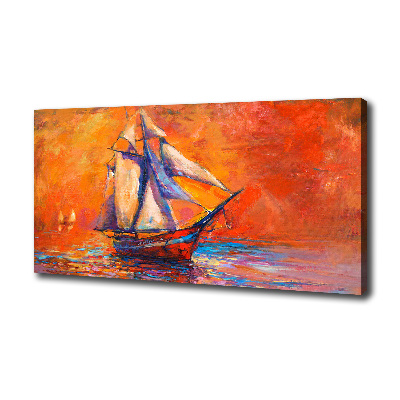 Tableau sur toile Bateau spatial