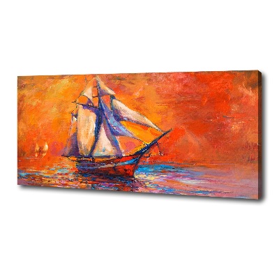 Tableau sur toile Bateau spatial